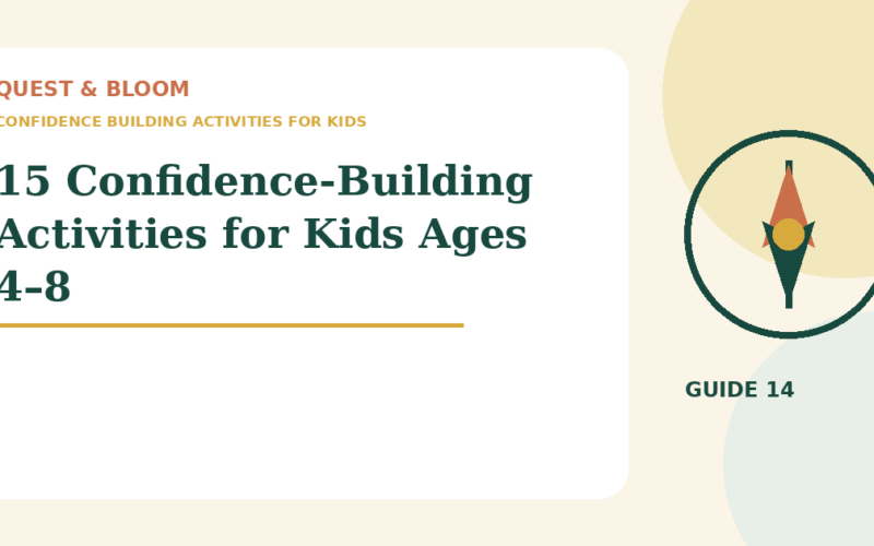 confidence building activities for kids guide for parents of children aged 4 to 8