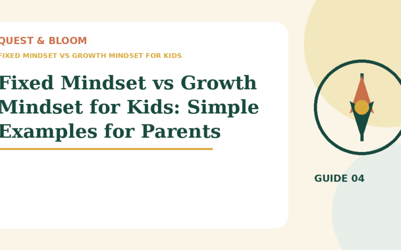 fixed mindset vs growth mindset for kids guide for parents of children aged 4 to 8