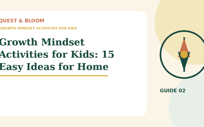 growth mindset activities for kids guide for parents of children aged 4 to 8