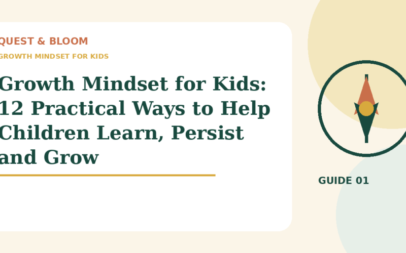 growth mindset for kids guide for parents of children aged 4 to 8