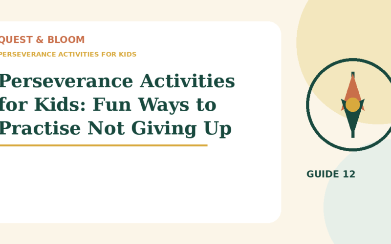perseverance activities for kids guide for parents of children aged 4 to 8