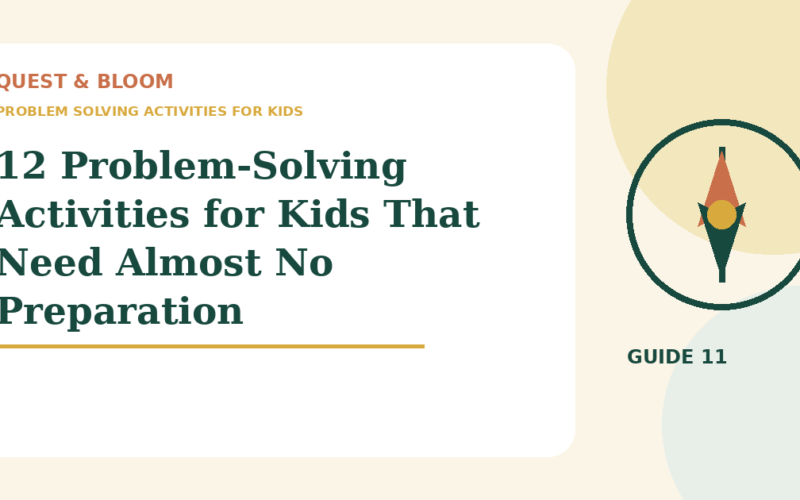 problem solving activities for kids guide for parents of children aged 4 to 8