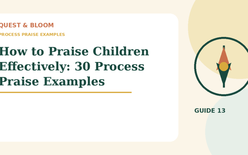 process praise examples guide for parents of children aged 4 to 8