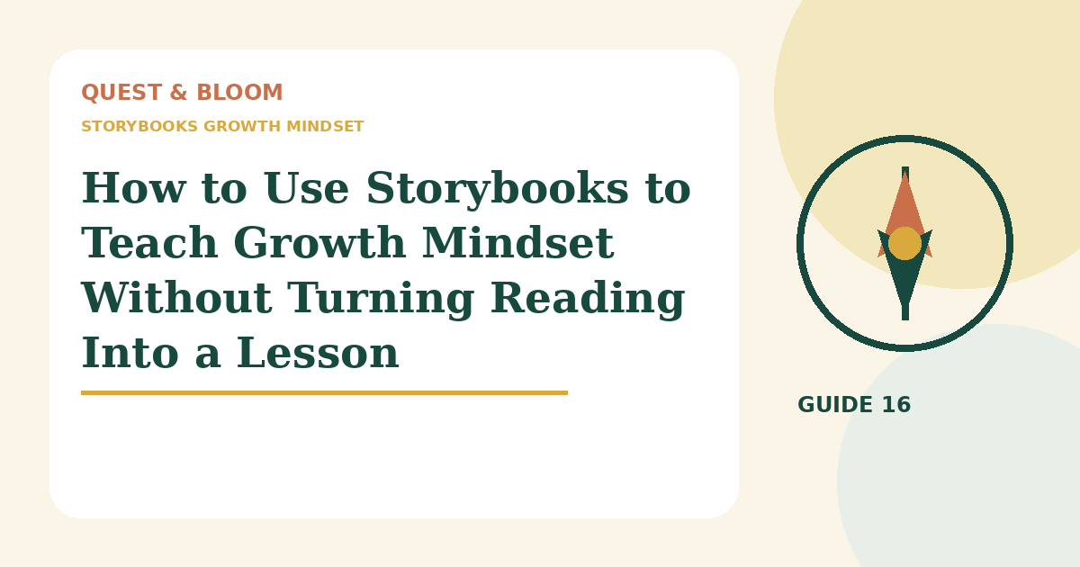 storybooks growth mindset guide for parents of children aged 4 to 8